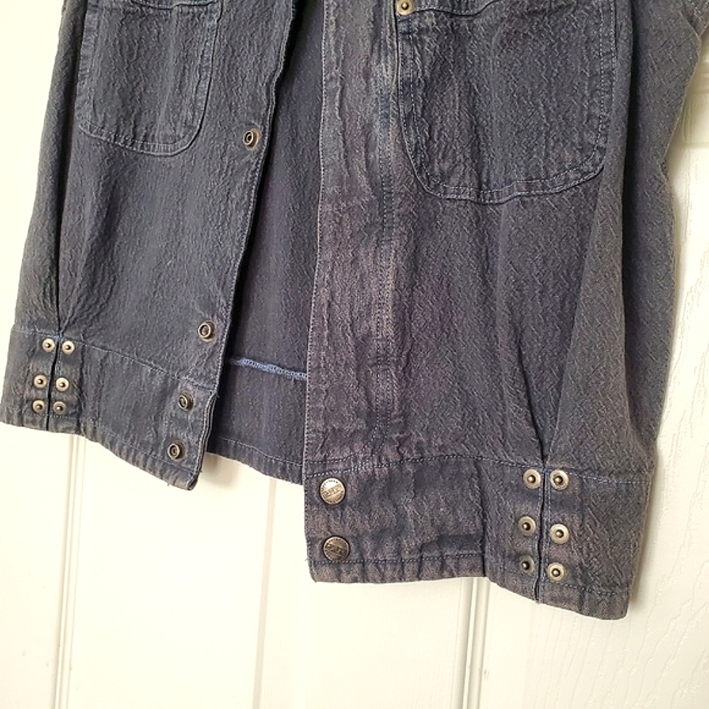 Vintage EXTRA Authentic Sportwear Denim Vest 80's - Picture 3 of 10
